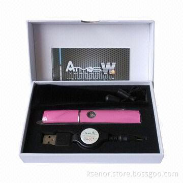 E-lips New Design E-cigarette Starter Kit with Solid Juice, 3.7V Operating Voltage